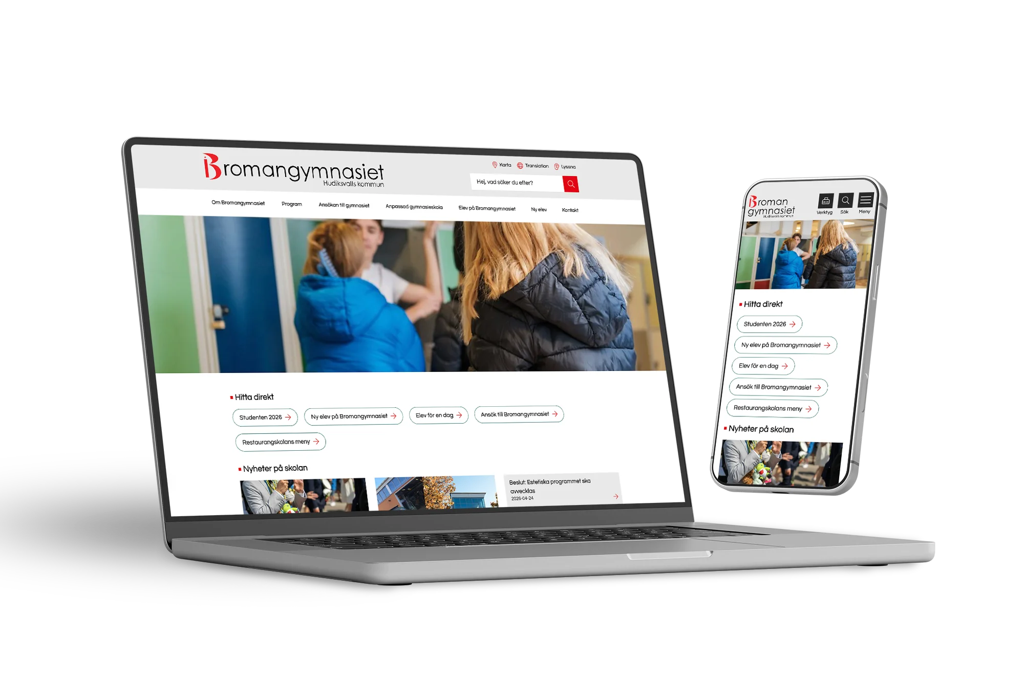 Hudiksvall Kommun – Bromangymnasiet
