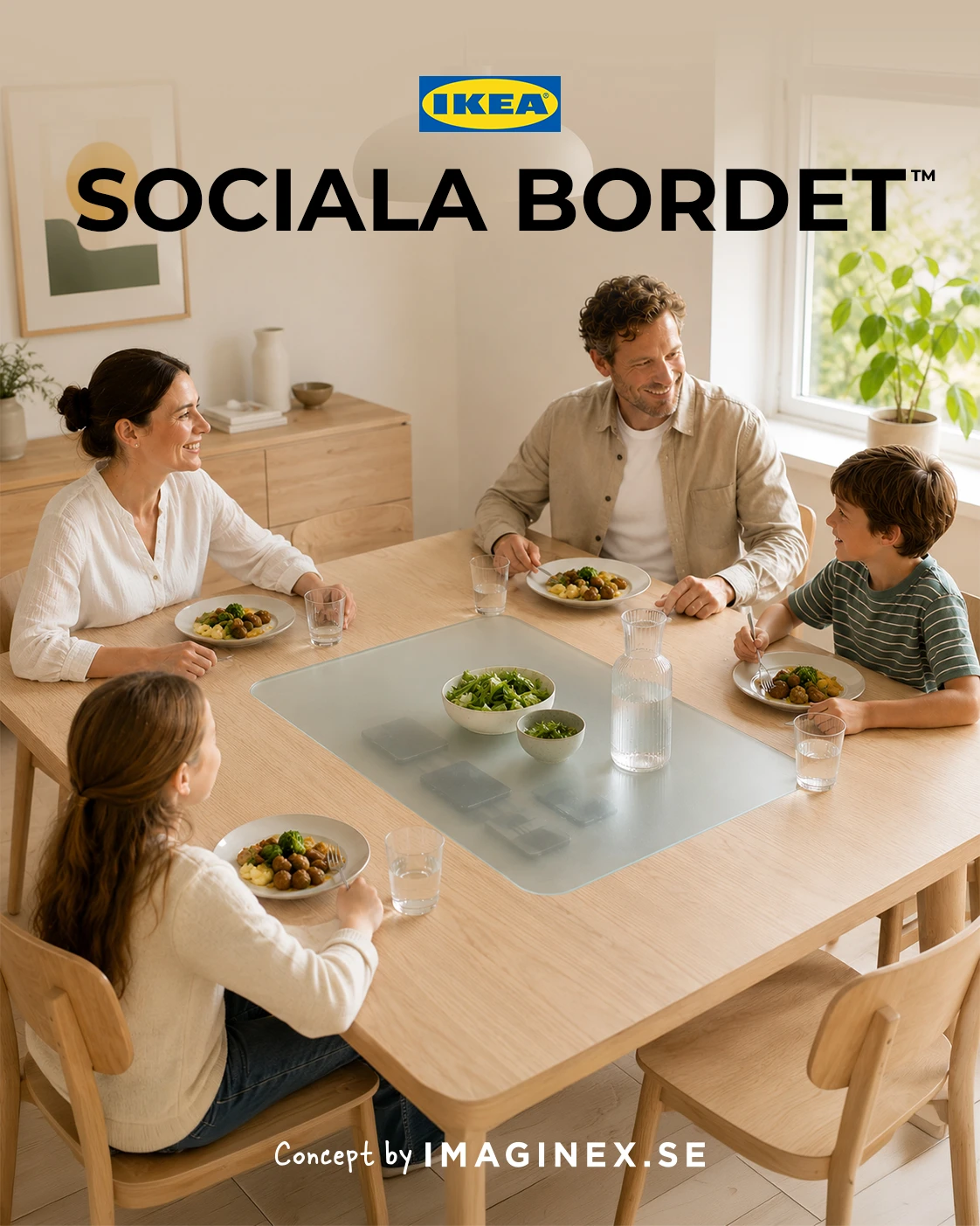 Sociala bordet ”PRATA”